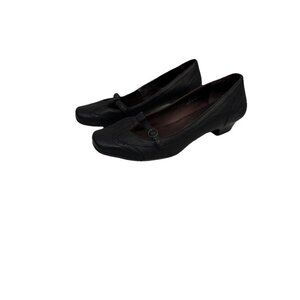 Born Low Heel Leather Mary Jane Heels Women Size 9.5 Y2K Witchy